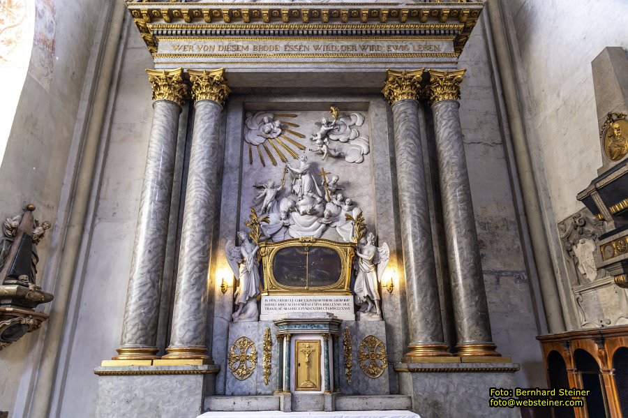 Michaelerkirche in Wien, Jänner 2023