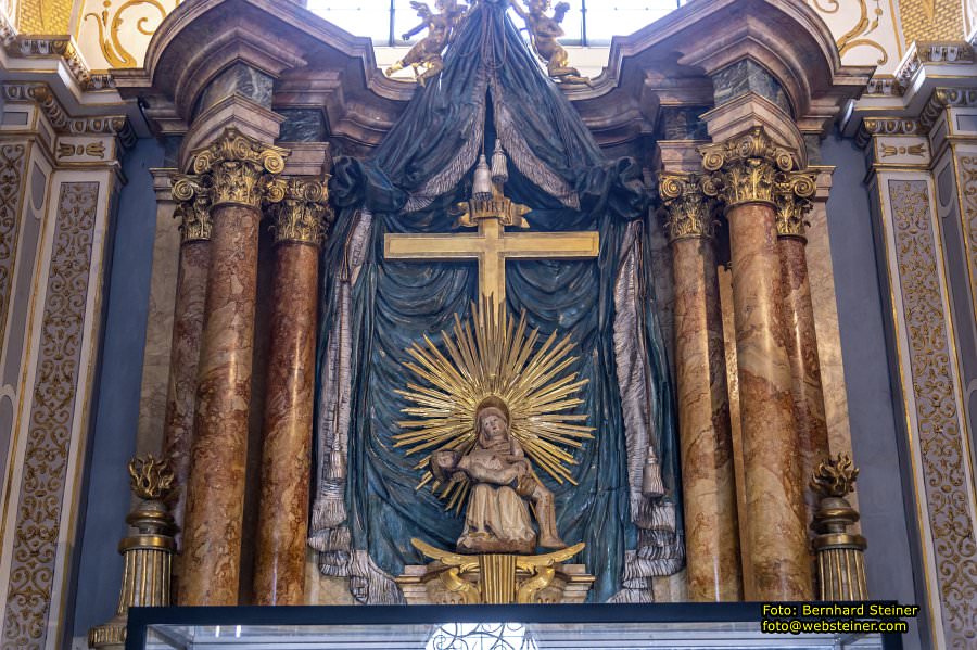 Michaelerkirche in Wien, Jänner 2023