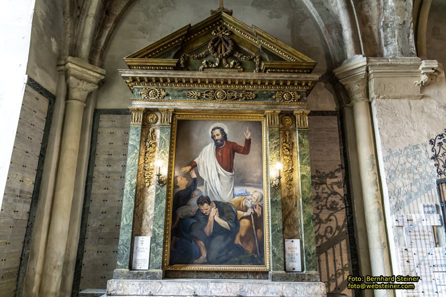 Michaelerkirche in Wien, Jänner 2023