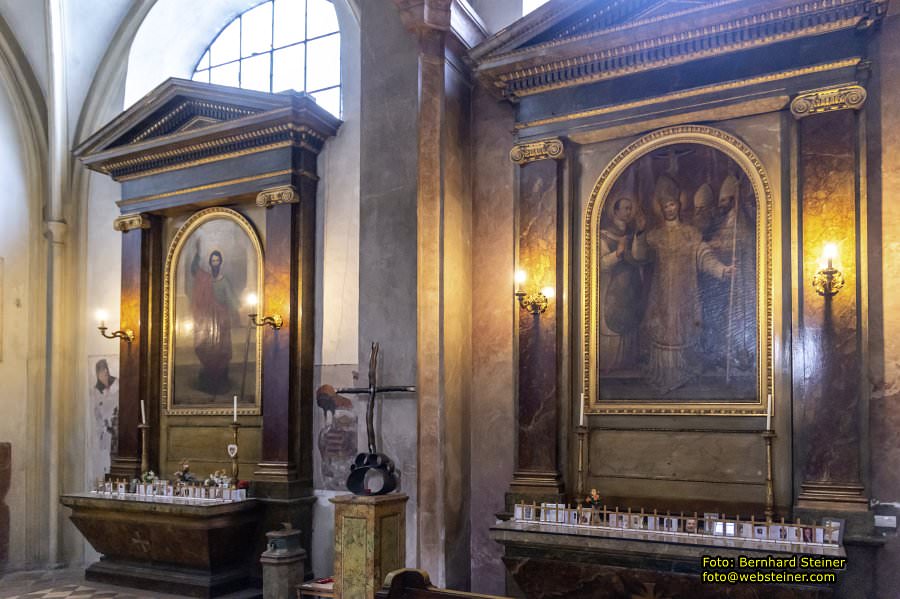 Michaelerkirche in Wien, Jänner 2023