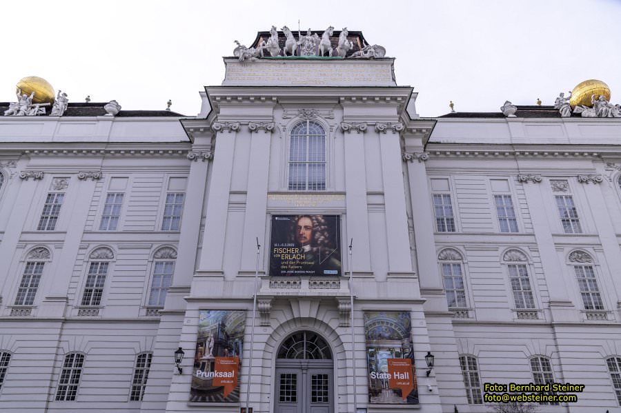 Prunksaal der sterreichischen Nationalbibliothek, April 2023
