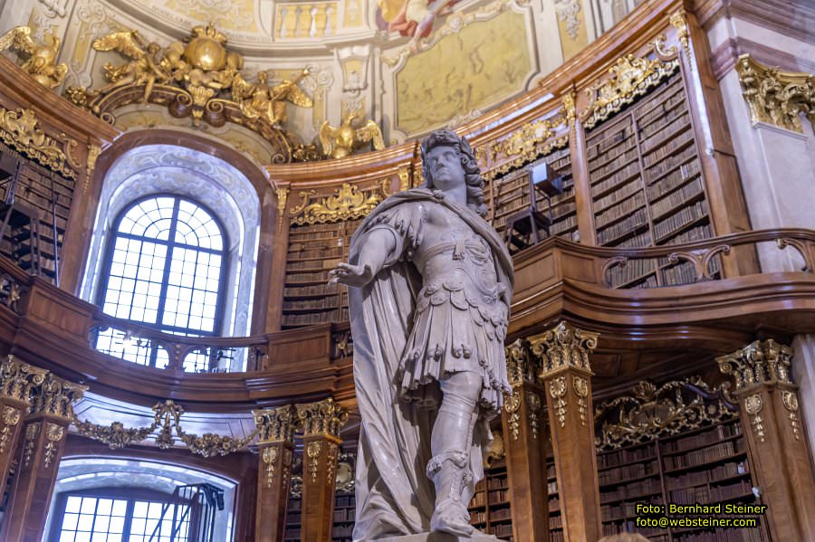 Prunksaal der sterreichischen Nationalbibliothek, April 2023