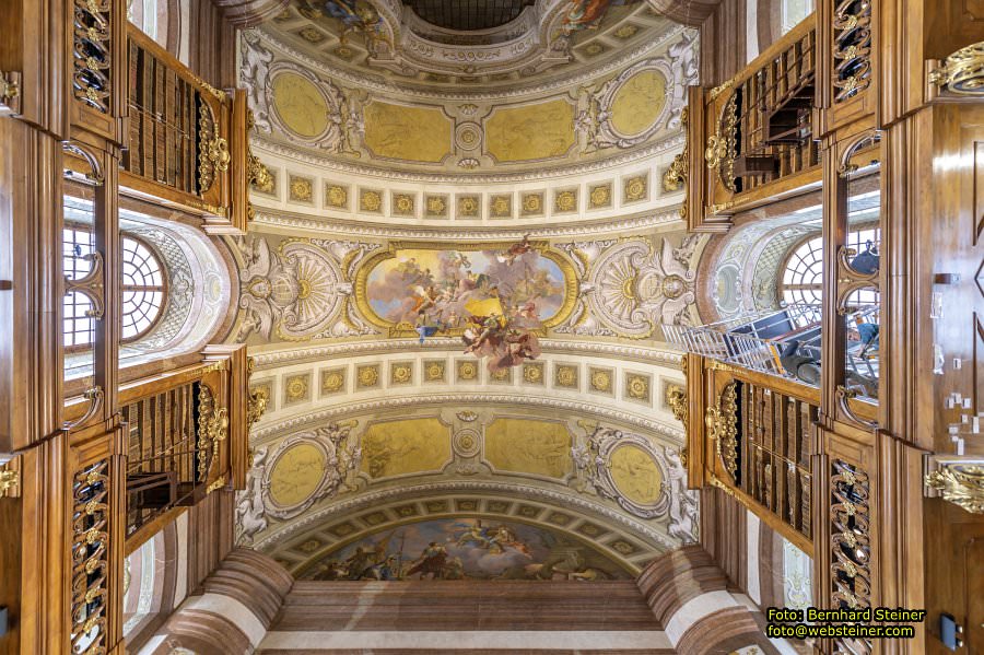 Prunksaal der sterreichischen Nationalbibliothek, April 2023