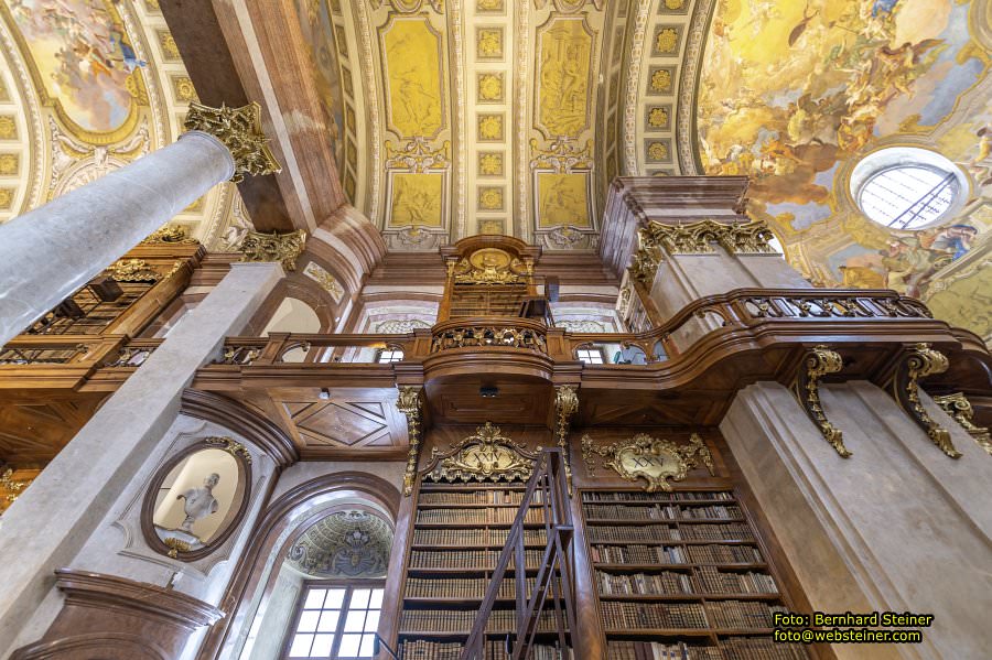 Prunksaal der sterreichischen Nationalbibliothek, April 2023