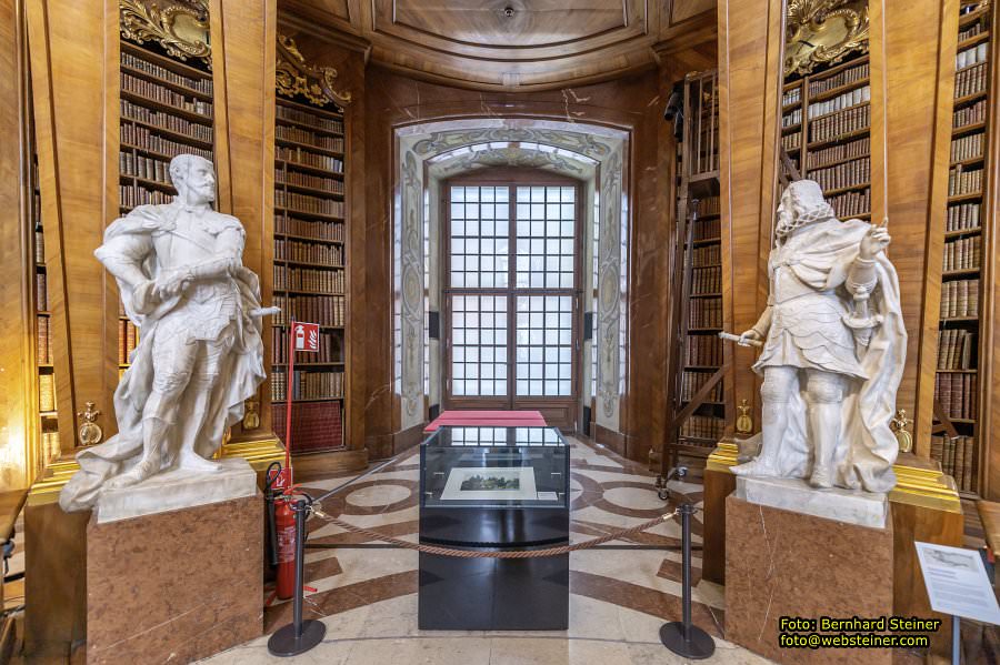 Prunksaal der sterreichischen Nationalbibliothek, April 2023