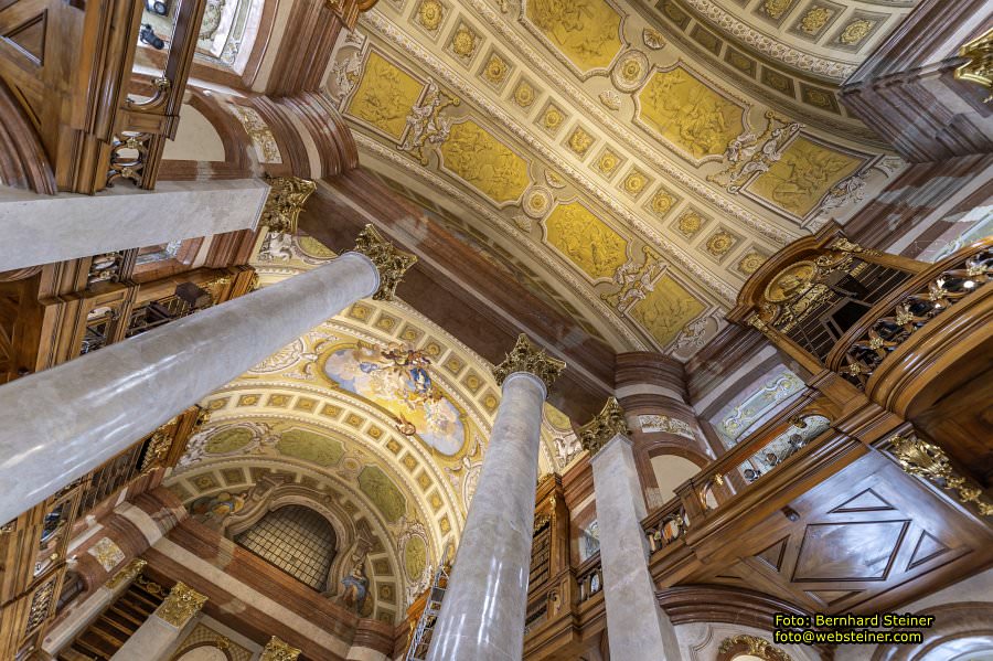 Prunksaal der sterreichischen Nationalbibliothek, April 2023