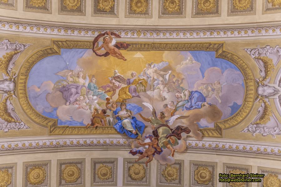 Prunksaal der sterreichischen Nationalbibliothek, April 2023