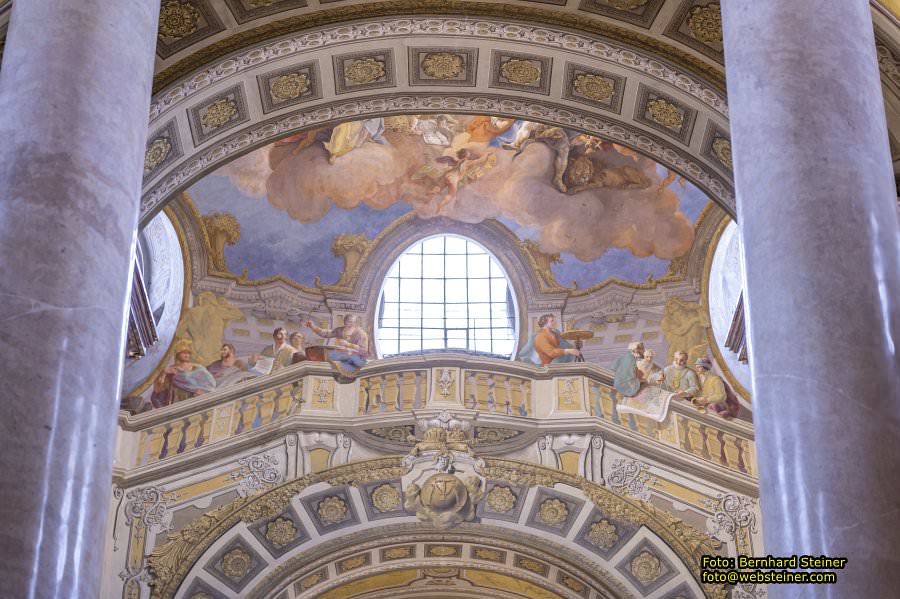 Prunksaal der sterreichischen Nationalbibliothek, April 2023