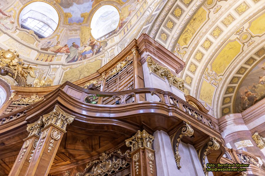 Prunksaal der sterreichischen Nationalbibliothek, April 2023