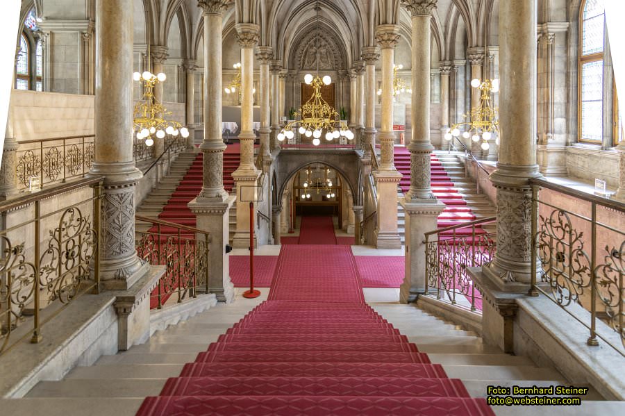 Wiener Rathaus, Mai 2024