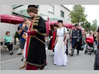 Historisches Kost�mfest in Purbach, 23.08.2014